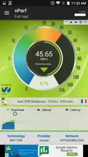 nPerf Speed Test capture 8