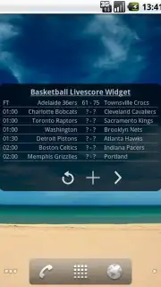 Basketball Livescore Widget capture 14