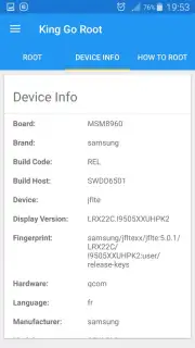 King Go Root Checker capture 2