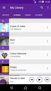 Sony Mobile Music capture 4