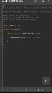 AndroidIDE Coder capture 2