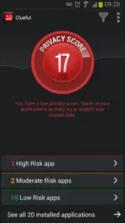 Clueful Privacy Advisor capture 1
