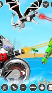 Dragon Robot Car Transform capture 4