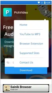 Pick Video downloader capture 5