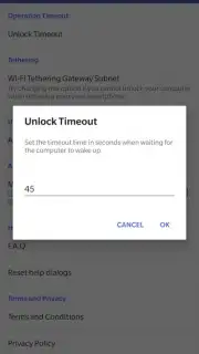 Remote Fingerprint Unlock capture 2