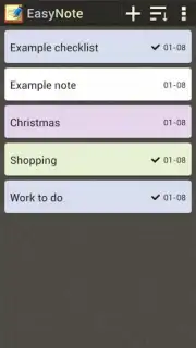 Bloc EasyNote Notepad capture 2