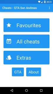 Cheats - GTA San Andreas capture 6