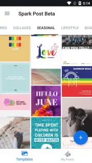 Adobe Spark Post capture 5