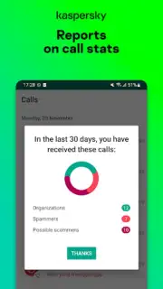Anti-spam: Kaspersky Who Calls capture 3