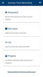 aTimeRecording - Online Time Tracking capture 8