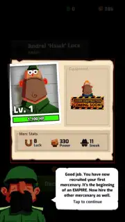 Idle Mercenary capture 6
