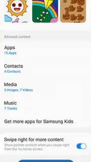Samsung Kids Mode capture 1