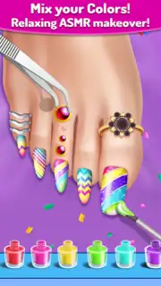 ASMR Salon: Foot Care Makeup capture 7