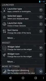 CircleLauncher light capture 2