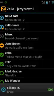 Zello Walkie Talkie capture 4