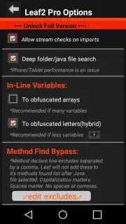 Leaf Pro Java Obfuscator capture 5
