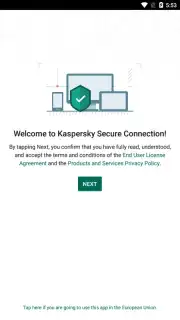 Kaspersky Fast Secure VPN capture 1