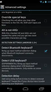 External Keyboard Helper Demo capture 4