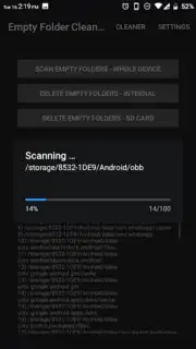 Empty Folder Cleaner capture 7
