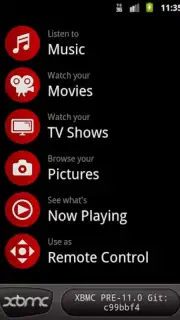 Official XBMC Remote capture 1