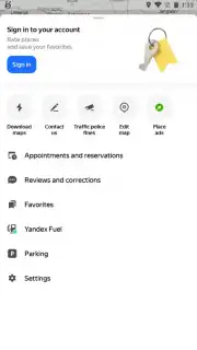 Yandex Navigator capture 2