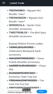 Redeem Code Roblox capture 3