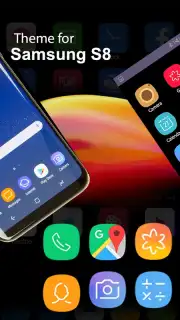 Samsung S8 edge Launcher - Themes and Wallpaper capture 2