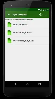 Meher APK Extractor capture 3