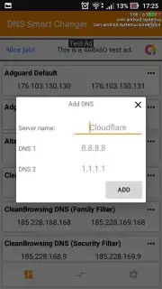 DNS Smart Changer capture 2