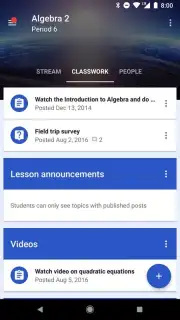 Google Classroom capture 10