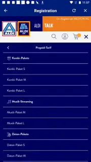 ALDI TALK Registration capture 8