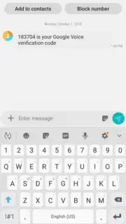 Samsung Messages capture 1