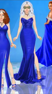 Blue Princess Makeup Salon Games For Girls capture 2