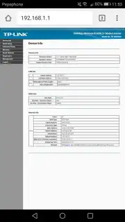 192.168.1.1 Admin capture 1