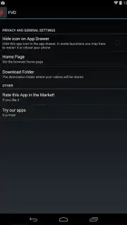 FVD - Free Video Downloader capture 3