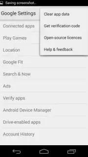 Google Play services capture 18