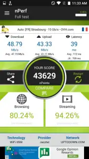 nPerf Speed Test capture 3