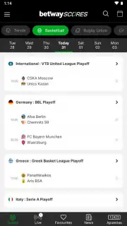 Betway Scores capture 6