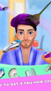 Barber Salon Beard & Hair Game capture 5