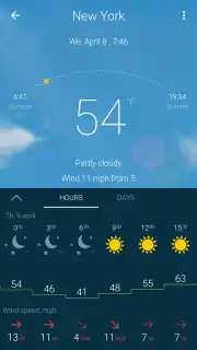 Gismeteo capture 4
