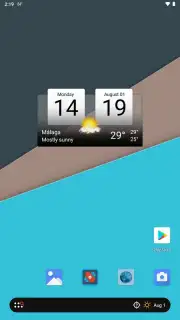 Digital Clock & World Weather capture 1