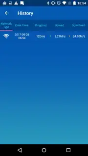 Speed Test capture 3