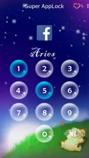AppLock Theme Aries capture 2