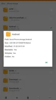 File Manager - FTP Share capture 2