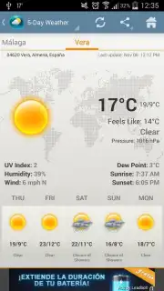 Weather & Clock Widget Android capture 7