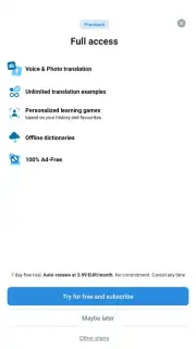 Reverso Translation Dictionary capture 2