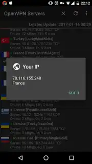VPN Servers capture 8