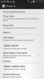 Orweb: Private Web Browser capture 12