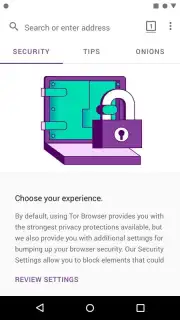 Tor Browser Alpha capture 4
