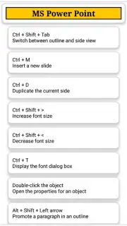 Computers Shortcut Keys capture 4